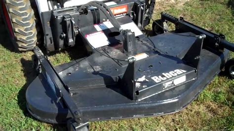 skid steer finish mower|bobcat 72 inch finish mower.